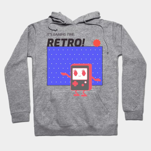 It's gaming time, retro! Hoodie by euheincaio